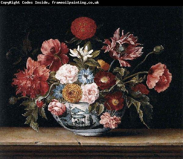 Jacques Linard Chinese Bowl with Flowers